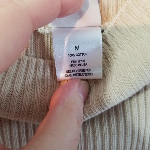 Merona women's light sweater beige - Picture 3 of 4